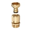 Playlist Brass Quick Connect Hose Connector 3/4" NHT Garden Hose