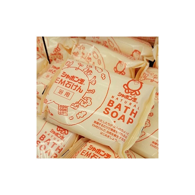 Shabondama EM Bath Soap, 1 Pack, 3.9 oz (110 g)