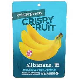 CRISPY GREEN Freeze Dried Banana, 0.85 OZ