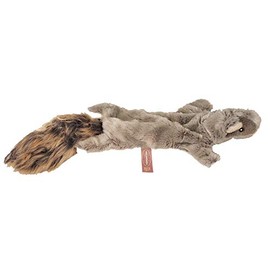 KTR group Inc Ruff & Whiskerz Skinz Squirrel Dog Toy