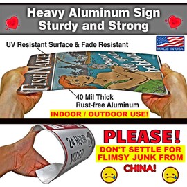 WORLD'S GREATEST SIGNS! Good Morning Sunshine! 8"x12" All Weather Metal Made In USA! She Shed Garden Kitchen Farm House Chicken Coop Country Decor Inspirational Home Office Humor