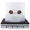wamovo CEE Outdoor Socket Silver Splash-Protected IP 44 200-250 V,