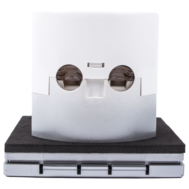 wamovo CEE Outdoor Socket Silver Splash-Protected IP 44 200-250 V,