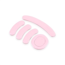 HUYUN 2sets Pink Rounded Curved Edges Mouse Feet Skates Replacement for Logit G PRO Wireless GPW Gaming Mouse