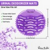 Klean Tinkle 3 pcs Urinal Mats Odor Freshener for Toilet