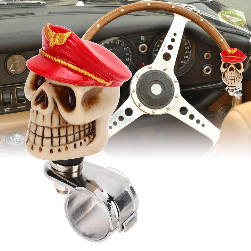 Wheel Suicide Spinner Assist, 3cm Diameter Fade Proof Metal Resin