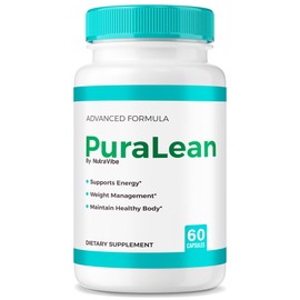 PuraLean – Daily Fiber Support with a Clean, Well-Rounded Formula for Digestive Health, Natural Energy, and Whole-Body Wellness | Easy-to-Take Pills for Daily Use (60 Capsules)