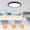 20 Inch LED Flush Mount Ceiling Light, 40W, 4350LM, 3000K/4000K/6000K