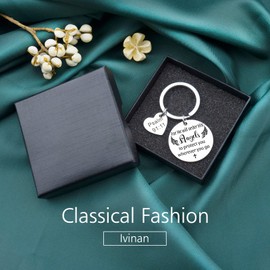 Ivinan Christian Gifts For Women Men Adults Easter Gifts For Teens Girls Religious Keychain Inspirational Bible Verse Faith Gifts For Husband Wife Daughter Son Birthday Prayer Jewelry Accessories