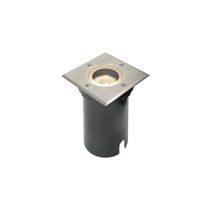 Saxby 50W Square Marine Grade Brushed Stainless Steel IP65 Outdoor