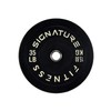 Signature Fitness 2" Olympic Bumper Plate Weight Plates with Steel