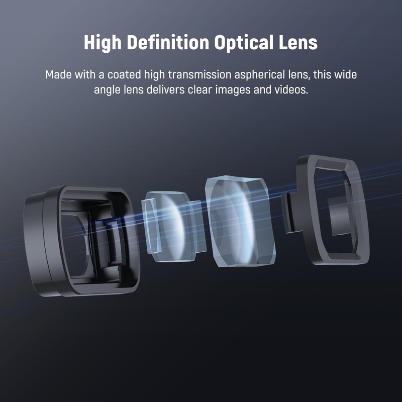 NEEWER 0.75X Wide Angle & 2X Macro Lens Set Compatible