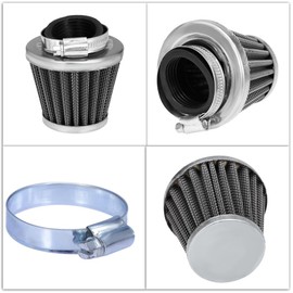 PZ19 ATV Carburetor for 50cc 70cc 80cc 90cc 110cc 125cc Dirt Pit Bike Scooter Moped Taotao Go Karts Carb for Honda CRF with Air Filter