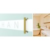 LVYIHAN Titanium Gold Square Barn Door Handles 12"/16"/18"/24"/36"/48"/59'', Pull Push