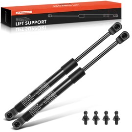 A-Premium Bonnet Hood Lift Supports Shock Struts Gas Spring Damper Compatible with Select Hummer Models - H3 2006-2009, H3T 2009-2010 - Replace# 15260641, 15856595(2PC Set)