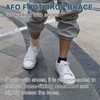 JOMECA Upgraded Drop Foot Brace for Walking with Shoes -