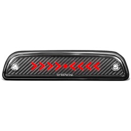DNA MOTORING 3BL-TTAC95-3D-T3-LED-BK Black Housing Striped Line 3D LED High Mount 3rd Third Brake Light [Compatible with 95-17 Tacoma]