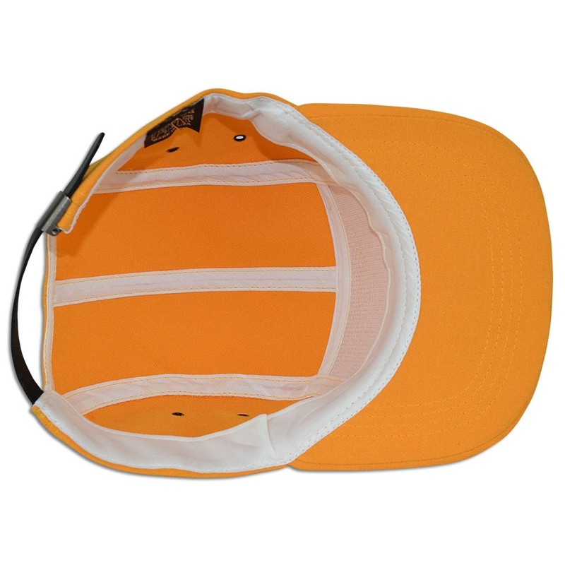 JLGUSA 5 Panel Solid Camo Cotton Biker Strapback Adjustable Leather