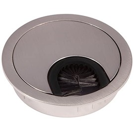 König Helern Metal Cable Grommet Diameter 68 mm Stainless Steel Look