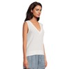 Faherty Women's Dune Cotton Gauze Sleeveless Popover, White