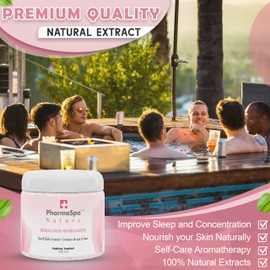 PharmaSpa Nature: Spa and Bath Crystals with All-Natural Extracts - 385 g/13 oz – Epsom Bath Salt for Hot Tub Aromatherapy and Relaxation – Gluten Free, Parabens Free, Cruelty Free (SENSUAL RIVER)