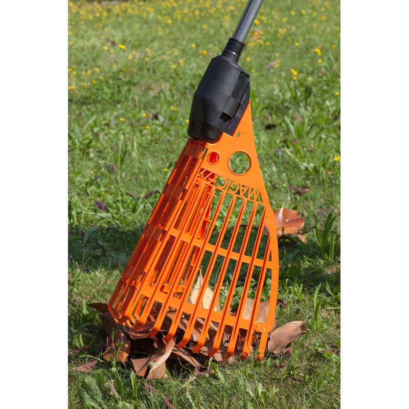Agrati Magic Fly Leaf Rake / Lawn Rake - Detachable