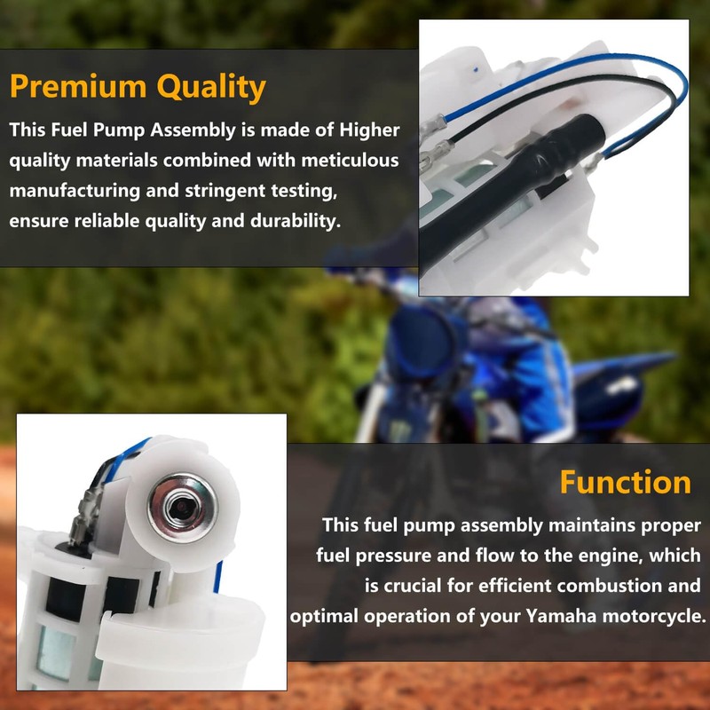 Fuel Pump Assembly Replacement for Yamaha YZ250F YZ450F YZ250FX YZ450FX