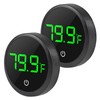 2Pcs Digital Aquarium Thermometer Fish Tank Digital LED Display Thermometer