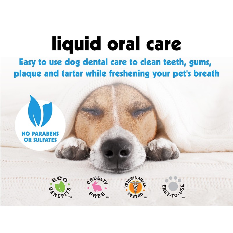 Petkin invisible formula Liquid Oral Care Teeth, Dental Gums Fresh