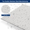 NearMoon Rain Shower Head With Shower Arm, Ceiling Mount Square