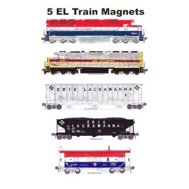 Erie Lackawanna Bicentennial Train 5 magnets Andy Fletcher
