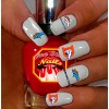 One Stop Nails Denver Broncos Clear Vinyl PEEL and STICK