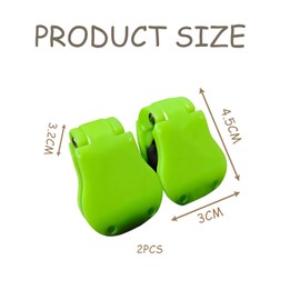 2 PCS Fishing Rod Holder, Fishing Accessories Takedown Shore Fish Rod Fixed Rubber Pole Clips, for Organizing and Protecting Rods Fit Angler's Accessory