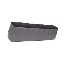 Hihaha Car Air Inflation Mattress Rear Seat Air Travel Bed Black Gray Durable Material