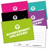 20 Achievement Unlocked Award Praise Teachers Reward Postcards A6 Primary