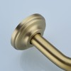 8 Inch S-Shape Curved Shower Arm with Flange Stainless Steel