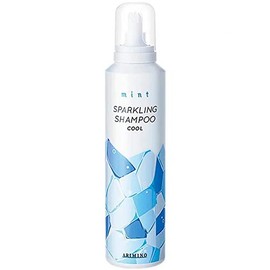 ARIMINO Mint Sparkling Shampoo, Cool, 6.3 oz (180 g), Herbal Citrus, 6.3 oz (180 g) (x 1)