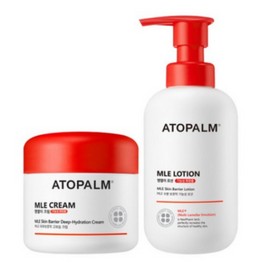 Atopalm MLE Cream Lotion Set Baby Cream Baby Lotion Baby Lotion, Atopalm MLE Cream 160ml + Lotion 300ml Functional, 2 Pieces / MLE 크림 로션 세트 아기크림 아기로션 베이비로션, 아토팜 MLE 크림 160ml+로션 300ml 기능성, 2개