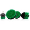 4 Packs Drill Brush Kit, Drill Scrubber Attachment Set for