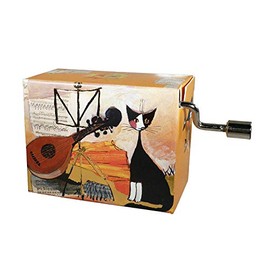 Fridolin 58246 "Beethoven for Elise/Wachtmeister Musical Cat Music Box