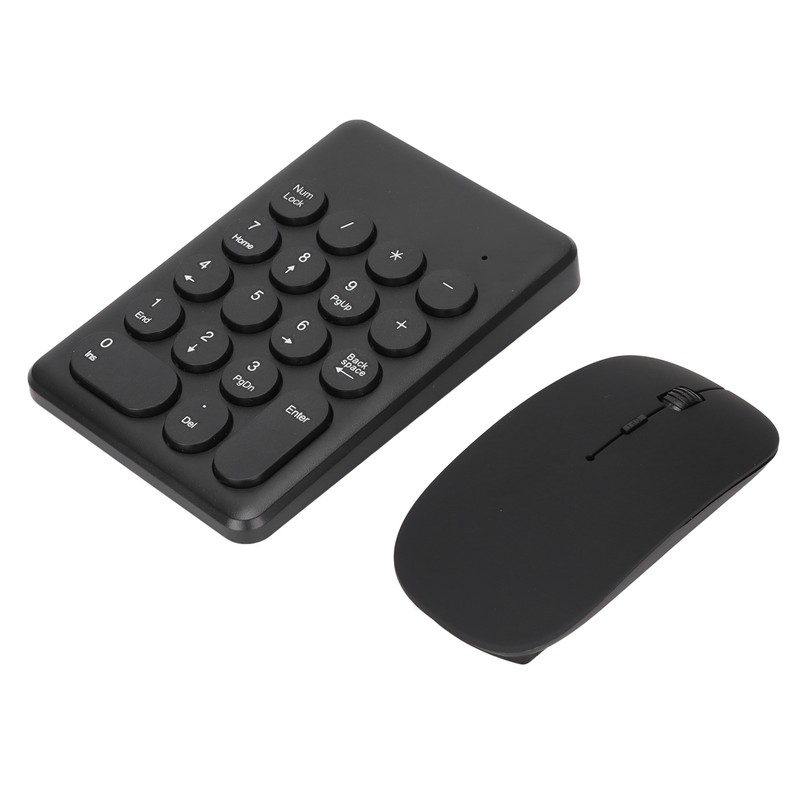 Numeric Keypad Portable Slim 2.4GHz USB Wireless Mini Black Numeric