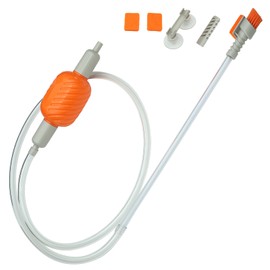 AQUA KT Aquarium Fish Tank Gravel Vacuum Cleaner Tools with Brush Pad for Aquarium Water Changer, Remove Dirt, Wash Sand, Water Shower