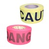 Presco Repulpable Barricade Printed Barrier Tape: 3 in. x 45