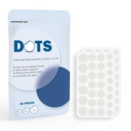Dots Parches Para Acné - 56 Piezas (8mm/10mm/12mm) Resistentes Al Agua