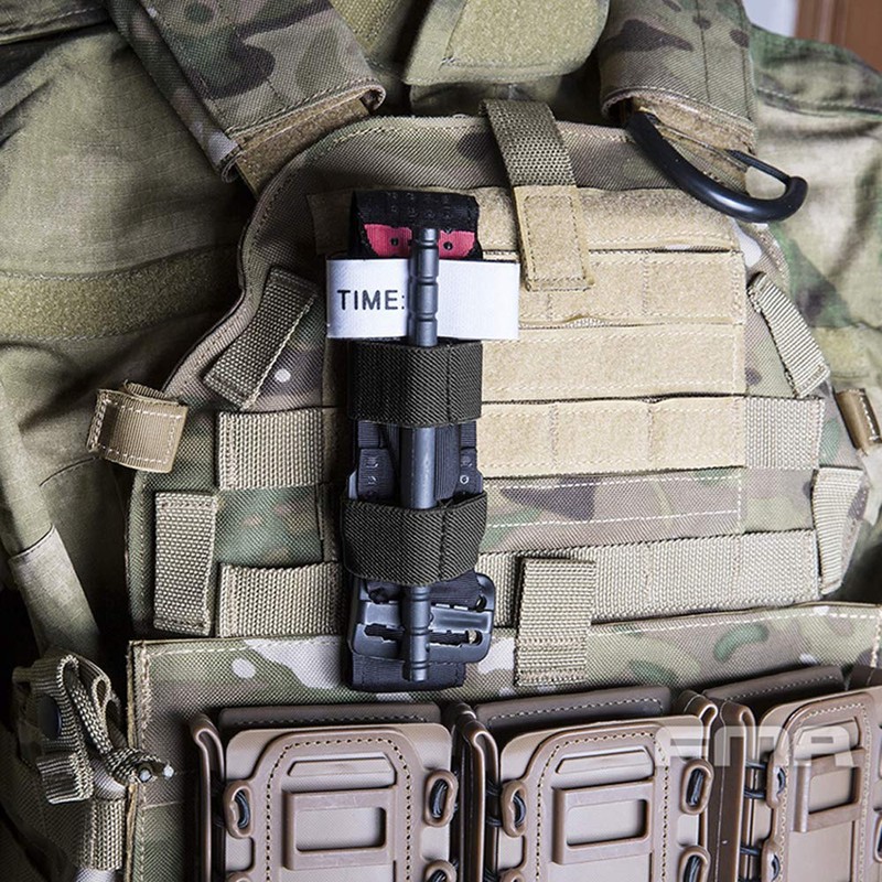 WYNEX Tourniquet Holder, Tactical Tourniquet Straps Holder MOLLE Medical EMT