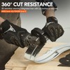 Vgo... 1 pair safety gloves, cut-resistant gloves, ANSI level A5,