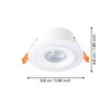 EGLO Set of 3 LED Recessed Spotlights, Calonge, Ceiling Spotlight,