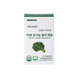 1 box of Mompick Organic Curly Curly Hair / 맘픽 유기농 곱슬 컬리케일 1박스