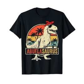 Abuelasaurus T Rex Dinosaur Abuela Saurus Family Matching T-Shirt
