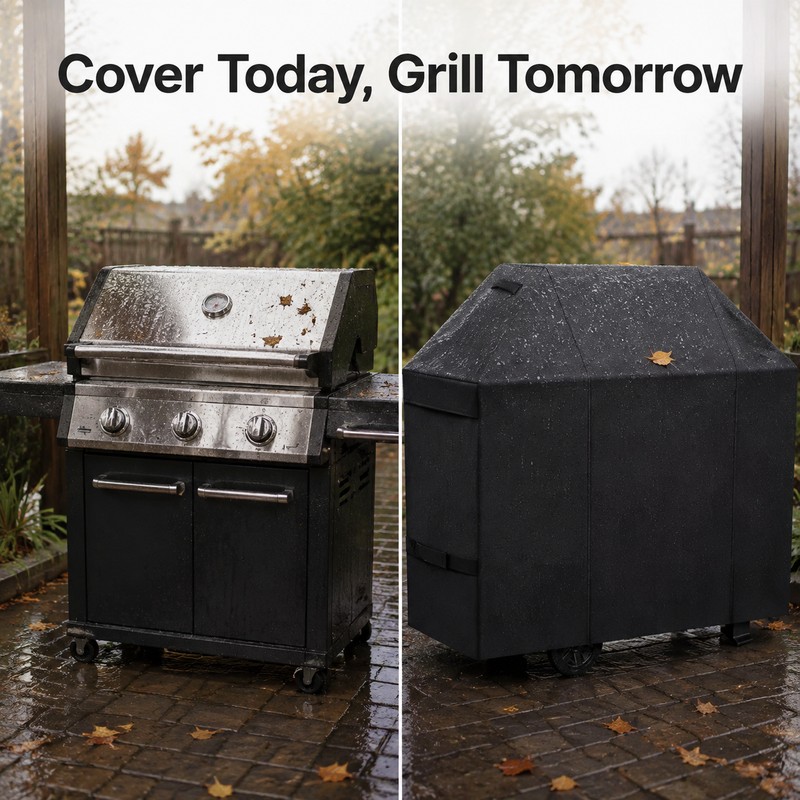 Waterproof Outdoor Grill Cover – Anti-UV BBQ and Gas Grill